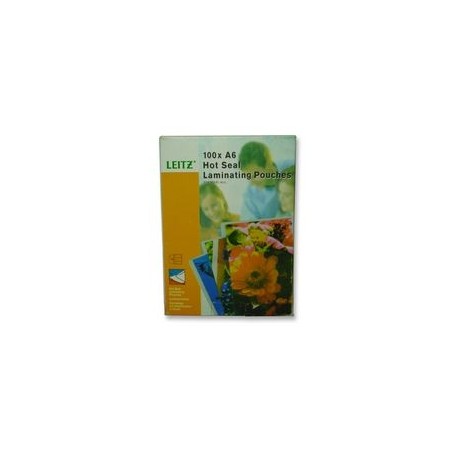Leitz EVA A6 2x125mµ pellicola per plastificatrice 100 pz (33806)