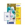 Avery L4853REV-25 etichetta per stampante Bianco Etichetta per stampante autoadesiva