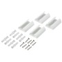 Hama 00220988 organizer per cavi Universale Canalina per cavi Bianco 1 pz