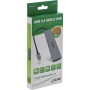 InLine USB 3.2 Gen.2 Hub (10Gb/s), 4 porte USB-C, OTG, custodia in allumi (35392B)