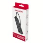 Axagon HUE-C1C hub di interfaccia USB 3.2 Gen 1 (3.1 Gen 1) Type-C 5000 Mbit/s Nero