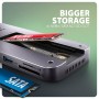 Axagon HMC-12GM2 replicatore di porte e docking station per laptop Cablato USB 3.2 Gen 2 (3.1 Gen 2) Type-C Grigio