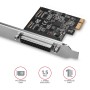 Axagon PCEA-P1N scheda di interfaccia e adattatore Interno Parallelo