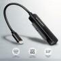 Axagon ADSA-FP2C USB-C 5Gbps - SATA 6G, 2.5 SSD/HDD SLIM adapter - Adapter - Digital/Daten scheda di interfaccia e adattatore