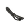 12VHPWR PCIe Adapter Kabel (schwarz, 75cm) (SS2X8P-12VHPWR-600 /) (SS-2X8P-12VHPWR-600 BLACK)