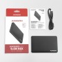 Axagon EE25-SLC contenitore di unità di archiviazione Box esterno HDD/SSD Nero 2.5"