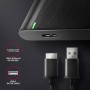 Axagon EE25-A6M contenitore di unità di archiviazione Box esterno HDD/SSD Nero 2.5"