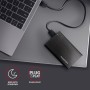 Axagon EE25-A6M contenitore di unità di archiviazione Box esterno HDD/SSD Nero 2.5"