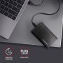 Axagon EE25-A6C contenitore di unità di archiviazione Box esterno HDD/SSD Nero 2.5"