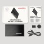 Axagon EE25-A6C contenitore di unità di archiviazione Box esterno HDD/SSD Nero 2.5"