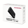 Axagon EE35-GTR USB-C 5Gbps - SATA 6G, 3.5 RIBBED box BLACK - USB Typ C Custodia per Disco Rigido (HDD) Nero 3.5"