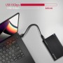 Axagon EE25-GTR USB-C 3.2 Gen 2 - SATA 6G 2.5\" externes Festplattengehäuse geriffelt Box esterno HDD/SSD Nero 2.5"