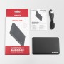 Axagon EE25-SL contenitore di unità di archiviazione Box esterno HDD/SSD Nero 2.5"