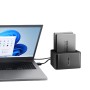 Axagon ADSA-D25 docking station per unità di archiviazione USB 3.2 Gen 1 (3.1 Gen 1) Type micro-B Nero