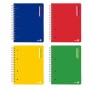 CF3QUADERNO SPIR A5 140FG 5MM ASS. (0112768)
