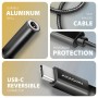Axagon ADA-HC cavo audio 0,1 m 3.5mm USB tipo-C Nero