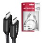 Axagon BUCM-CM10AB cavo USB USB 2.0 1 m USB C Nero