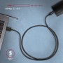 Axagon BUCM3-AM10AB cavo USB USB 3.2 Gen 1 (3.1 Gen 1) 1 m USB C USB A Nero