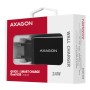 Axagon ACU-QS24 Caricabatterie per dispositivi mobili Smartphone Nero AC Ricarica rapida Interno