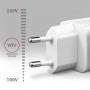 Axagon ACU-PQ20W Caricabatterie per dispositivi mobili Universale Bianco AC Ricarica rapida Interno