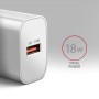 Axagon ACU-QC18W Caricabatterie per dispositivi mobili Telefono cellulare, Smartphone, Orologio intelligente, Tablet, Universale