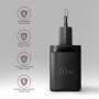 Axagon ACU-PD20 wall charger 1x QC3.0/AFC/FCP/PD type-C, 20W, black Telefono cellulare, Smartphone, Orologio intelligente, Table