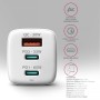 Axagon ACU-DPQ65W Caricabatterie per dispositivi mobili Telefono cellulare, Netbook, Computer portatile, Smartphone, Orologio in