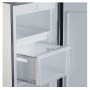 CANDY CONGELATORE CNUQ2L513EX (37001699) Congelatore verticale 4cassetti TNF colore silver classe e h 138x54 5x57