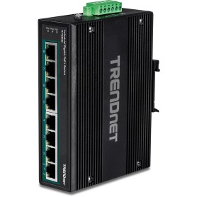 Trendnet TI-PG80B switch di rete Gigabit Ethernet (10/100/1000) Supporto Power over Ethernet (PoE) Nero (TI-PG80B)