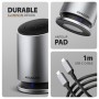 Axagon HMC-WL9 replicatore di porte e docking station per laptop Cablato USB 3.2 Gen 2 (3.1 Gen 2) Type-C Grigio