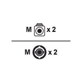 Extreme Networks - Netzwerkkabel - LC Multi-Mode (M) zu ST multi-mode (M) - 3 m - Glasfaser (9380528-3M)