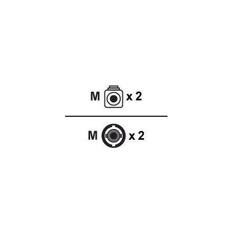 Extreme Networks - Netzwerkkabel - LC Multi-Mode (M) zu ST multi-mode (M) - 3 m - Glasfaser (9380528-3M)