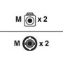 Extreme Networks - Netzwerkkabel - LC Multi-Mode (M) zu ST multi-mode (M) - 3 m - Glasfaser (9380528-3M)