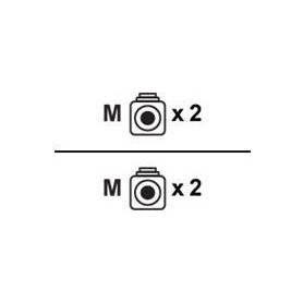 Extreme Networks - Netzwerkkabel - LC Multi-Mode (M) zu LC Multi-Mode (M) - 3 m - Glasfaser (9380010-3M)