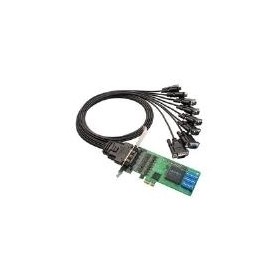 Moxa CP-168EL-A - Serieller Adapter - PCIe Low-Profile - RS-232 - 8 Anschlüsse