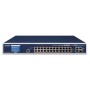 PLANET GS-6320-24UP2T2XV switch di rete Gestito L3 Gigabit Ethernet (10/100/1000) Supporto Power over Ethernet (PoE) 1.25U Blu
