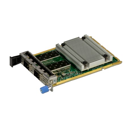 Supermicro AOC-A25G-I2SM-O scheda di rete e adattatore Interno Ethernet / Fiber 25000 Mbit/s (AOC-A25G-i2SM-O)