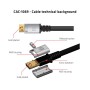 CLUB3D CAC-1069 cavo DisplayPort Nero, Argento (CAC-1069)