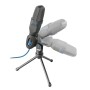 Trust Mico Nero, Blu Microfono per PC (23709)