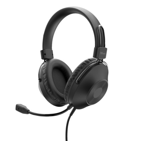 Trust Ozo Auricolare Cablato A Padiglione Musica e Chiamate USB tipo A Nero (24132)