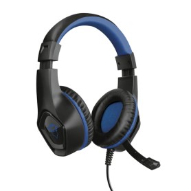 Trust GXT 404B Rana Auricolare Cablato A Padiglione Giocare Nero, Blu (23309)