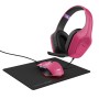 Trust GXT 790 Auricolare Cablato A Padiglione Giocare Nero, Rosa (25179)