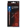 CF12 MATITA GRAFITE NORIX HB ROSSO (181 HB-24)
