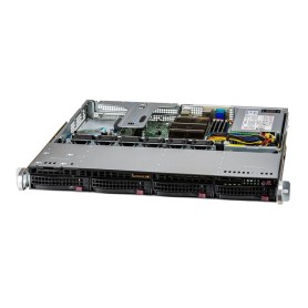 Supermicro SYS-510T-M sistema barebone per server Intel C256 LGA 1200 (Socket H5) Rack (1U) Nero