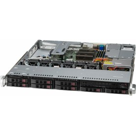Supermicro SYS-110T-M sistema barebone per server Intel C256 LGA 1200 (Socket H5) Rack (1U) Nero