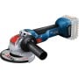 Bosch Akku-Winkelschleifer GWX 18V-10 Set 125mm, X-Lock, 2x18V 4,0Ah PC,LG, L-BOXX (62935+61462)