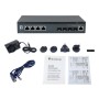 LevelOne XEL-0891 Gestito L3 10G Ethernet (100/1000/10000) Desktop Grigio