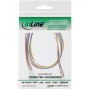 InLine Cavo alimentazione ventole, 3 pin Molex maschio / femmina, 0,6m (33328L)