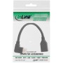 InLine Cavo adattatore DisplayPort 1.4 ST/BU, 8K4K, linksignal (17159L)