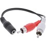 InLine 99151I trasmettitore audio senza fili 3,5 mm 10 m Nero (99151I)